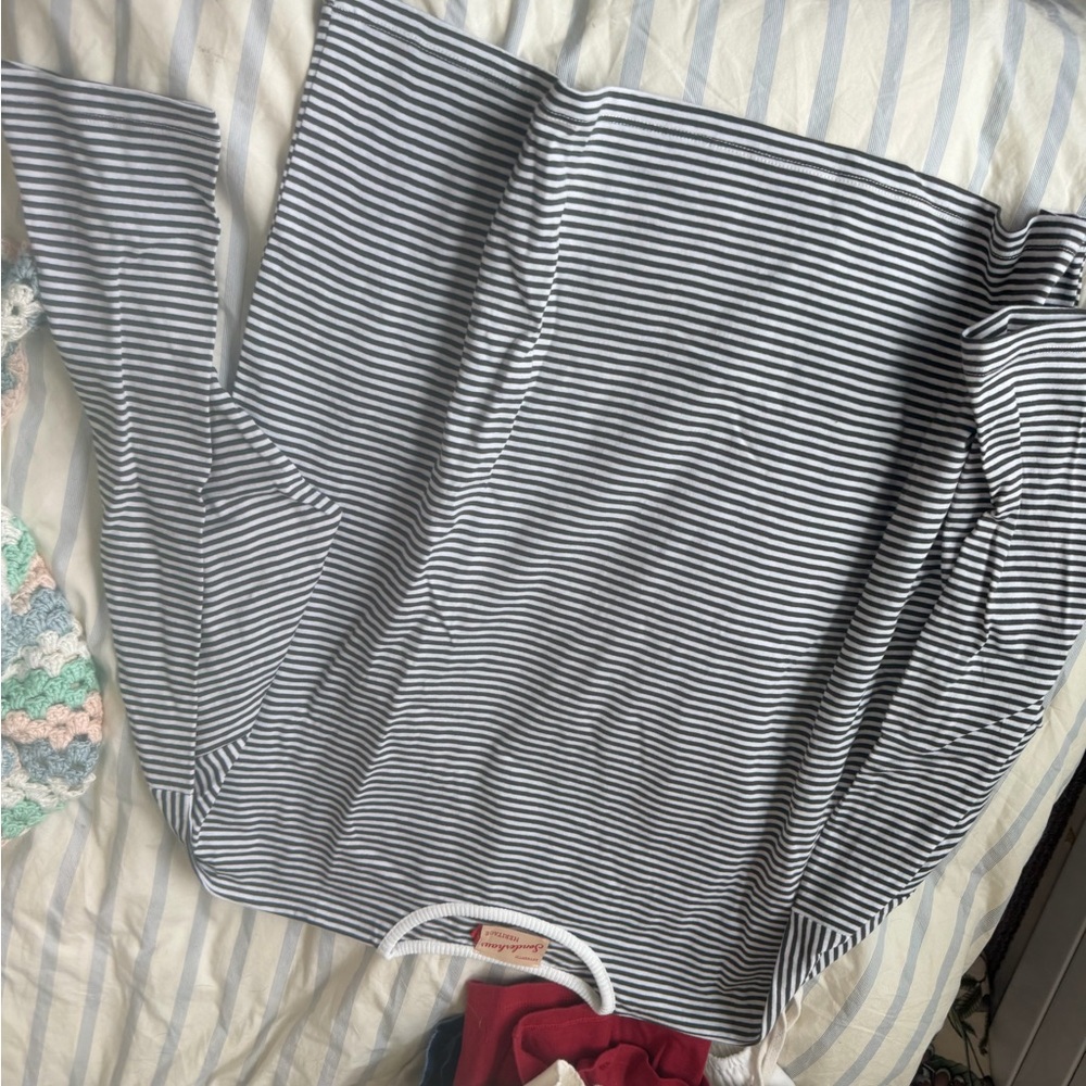 Striped Long Sleeve Top